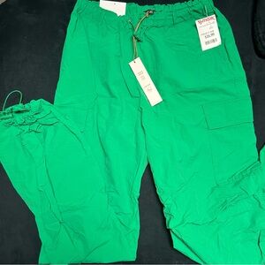 NWT! Cargo Parachute Pants!!